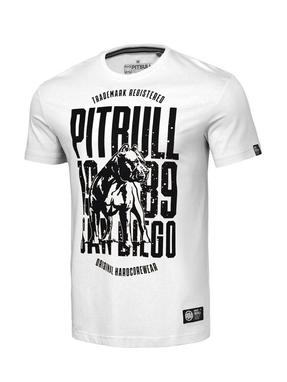 PITBULL PITBULL T-Shirt Koszulka San Diego Dog 3XL Biały Regular Fit