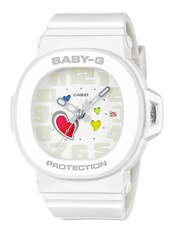 Baby-G Baby-G Zegarek Casio-BGA-10-7AER Biały