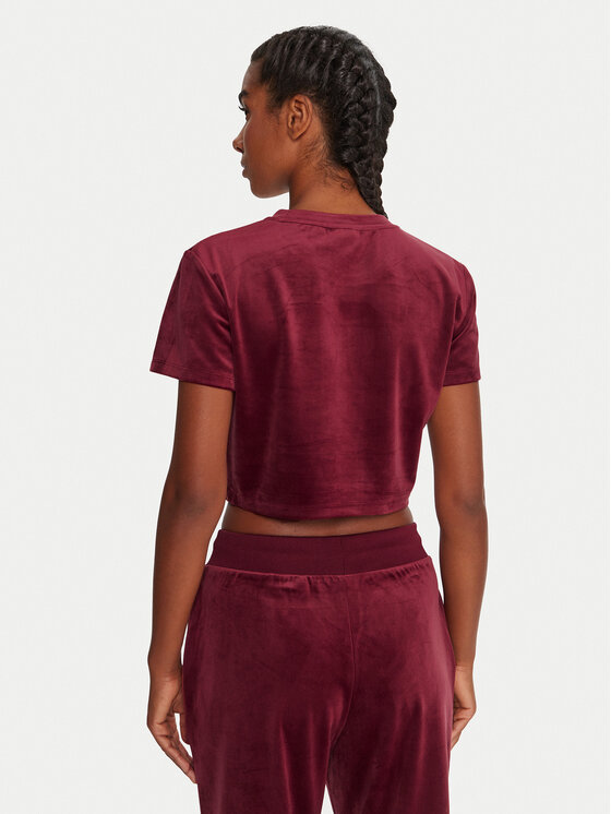 Guess Guess T-shirt V3BI01 K0232 Bordeaux Regular Fit