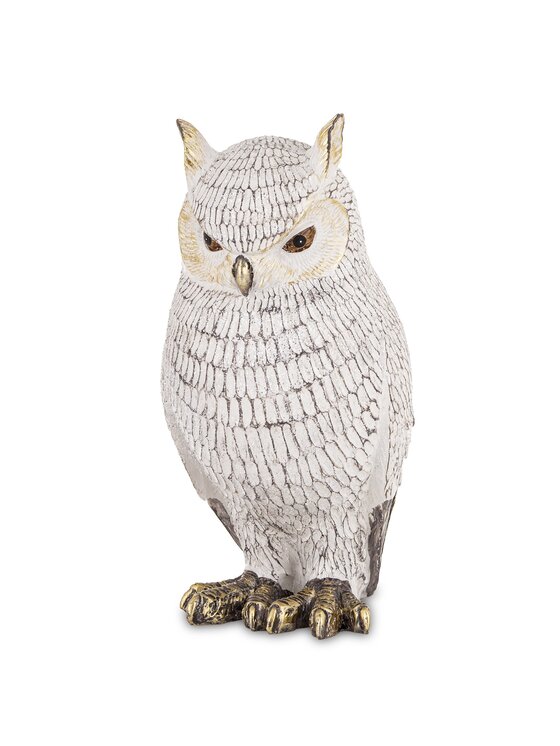 MIAhome MIAhome Figurka sowa NOCTUA-2 Biały