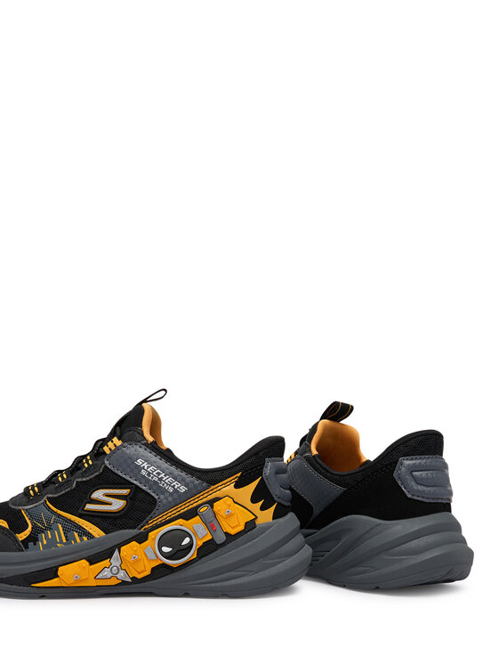 Skechers Skechers Сникърси Slip-Ins: Hyper-Quest 404212L/BKYL Черен