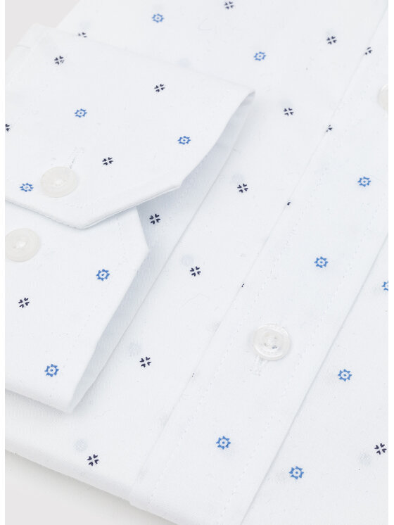 Pako Lorente Pako Lorente Koszula P23WF-1X-024 Biały Slim Fit