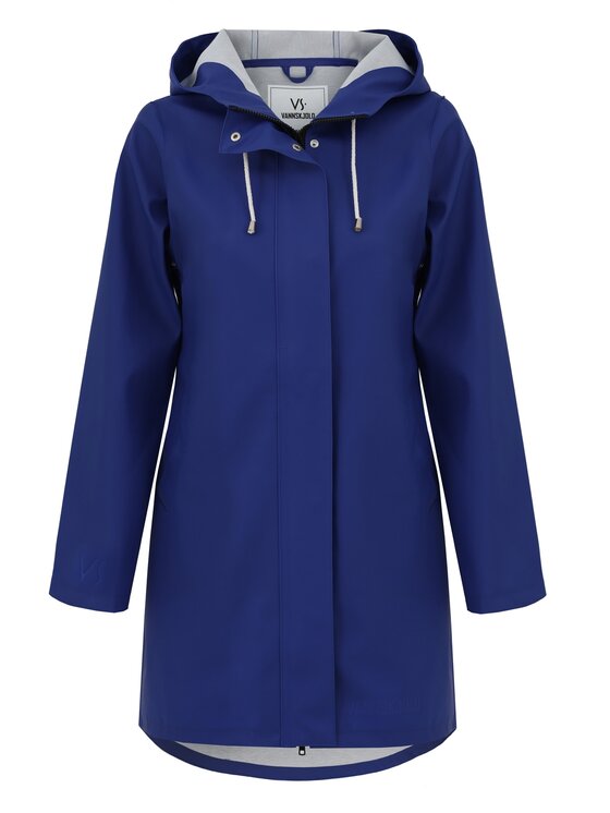 VANNSKJOLD Vannskjold Kurtka przeciwdeszczowa TREND Niebieski Parka Fit