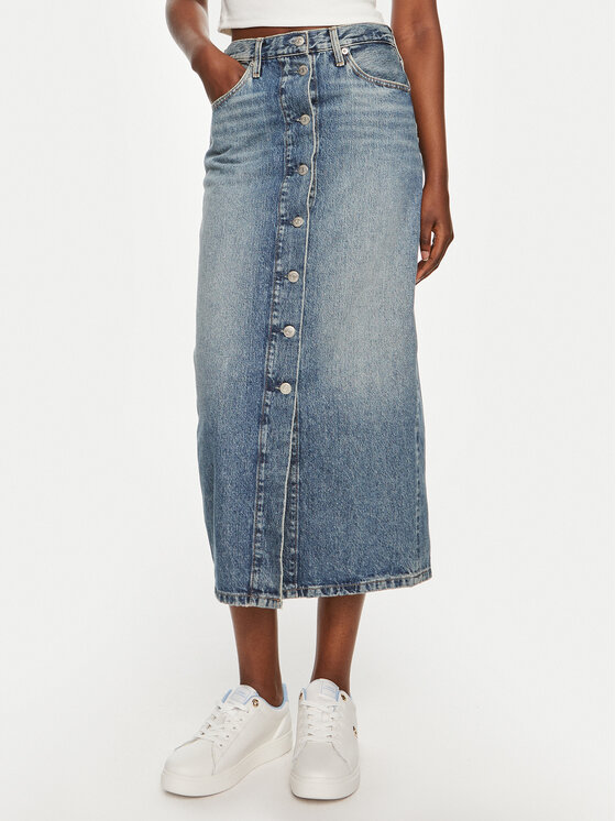 Spódnica jeansowa Tommy Hilfiger