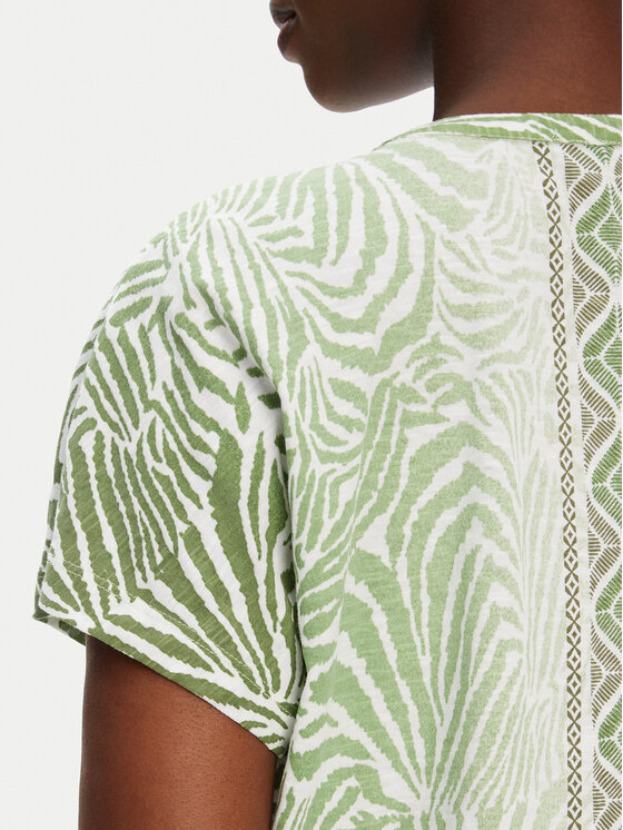 Olsen Olsen Bluse 11105099 Grün Regular Fit