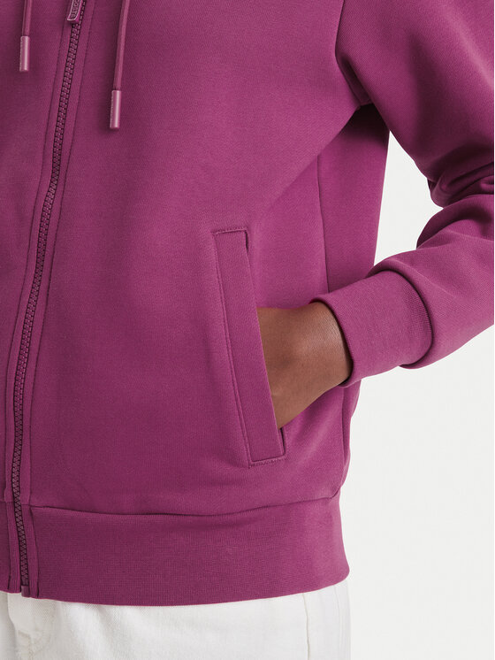 Lacoste Lacoste Bluza SF5256 Różowy ciemny Regular Fit