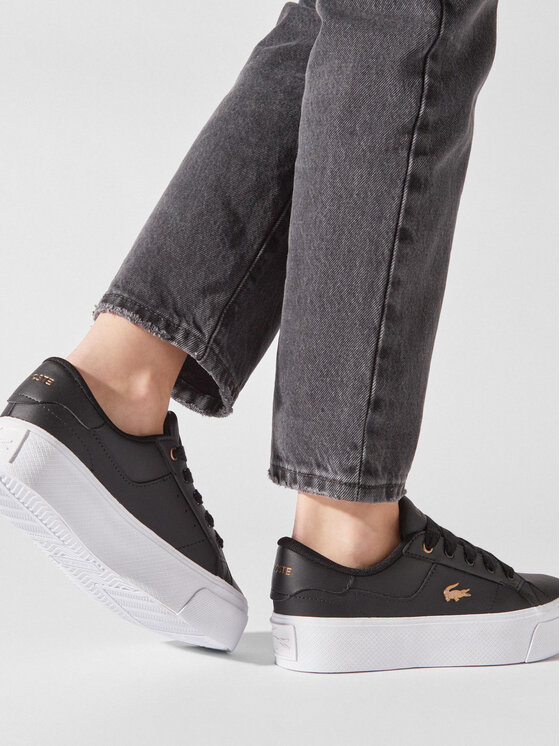 Lacoste Lacoste Снікерcи Ziane Platform 123 1 Cfa 745CFA0013312 Чорний