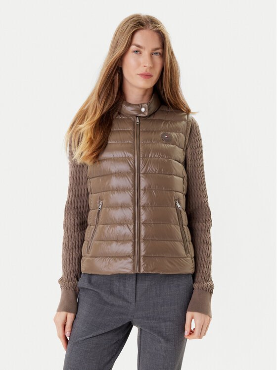 Tommy Hilfiger Vestă Femei, Mărimea: M, Maro, WW0WW45499