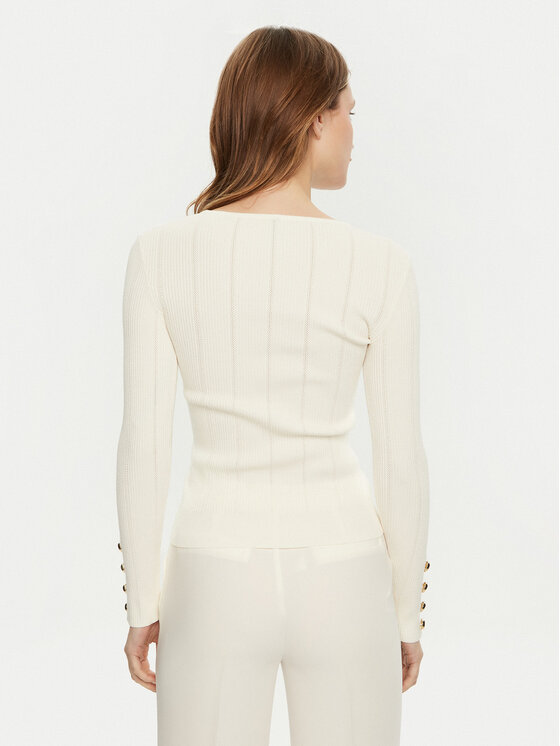 Marciano Guess Marciano Guess Пуловер 5RGR26 5810Z Екрю Regular Fit