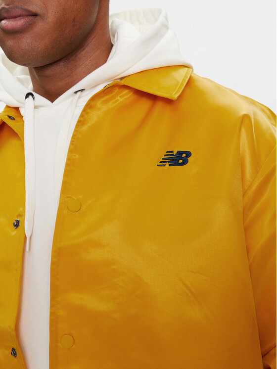 New Balance New Balance Μπουφάν μεταβατικό Greatest Hits MJ41553 Κίτρινο Relaxed Fit