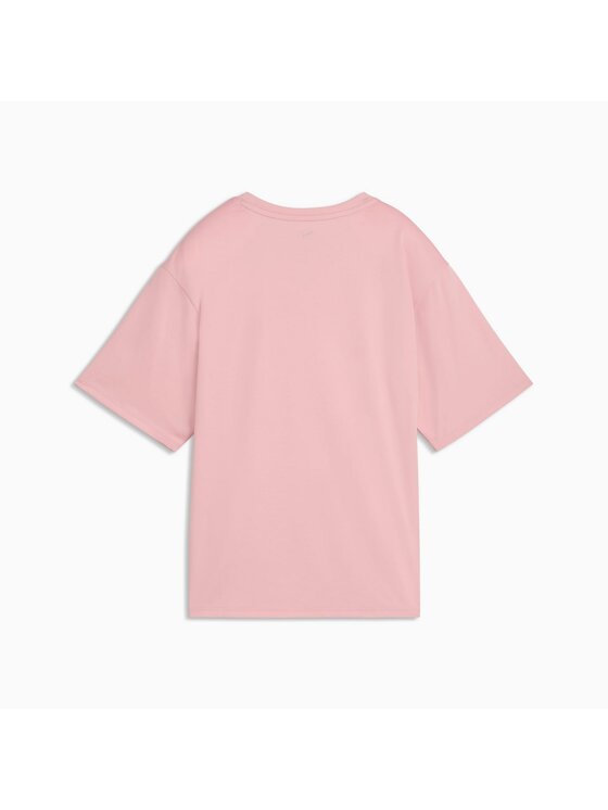 Puma Puma T-Shirt 527139 Różowy Regular Fit