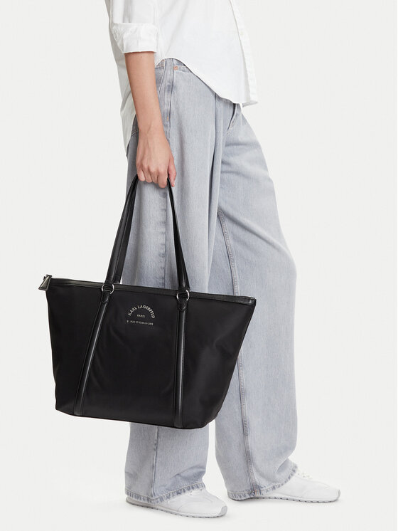 KARL LAGERFELD KARL LAGERFELD Ročna torba A2W30080 Črna