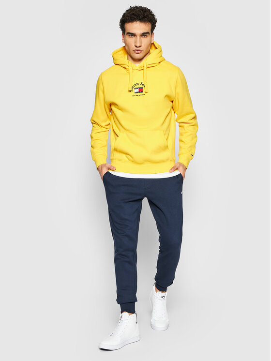 Tommy Jeans Jogginghose DM0DM11163 Dunkelblau Slim Fit • Modivo.de