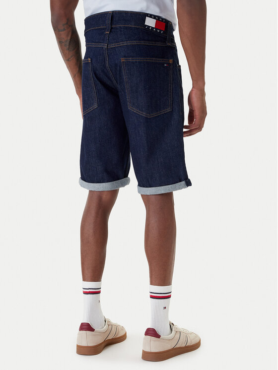 Tommy Jeans Tommy Jeans Pantaloni scurți de blugi Ronnie DM0DM23067 Bleumarin Regular Fit
