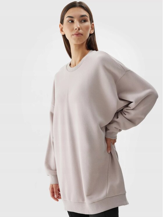 4F 4F Bluza 4FAW23TSWSF0764-56S Różowy Regular Fit