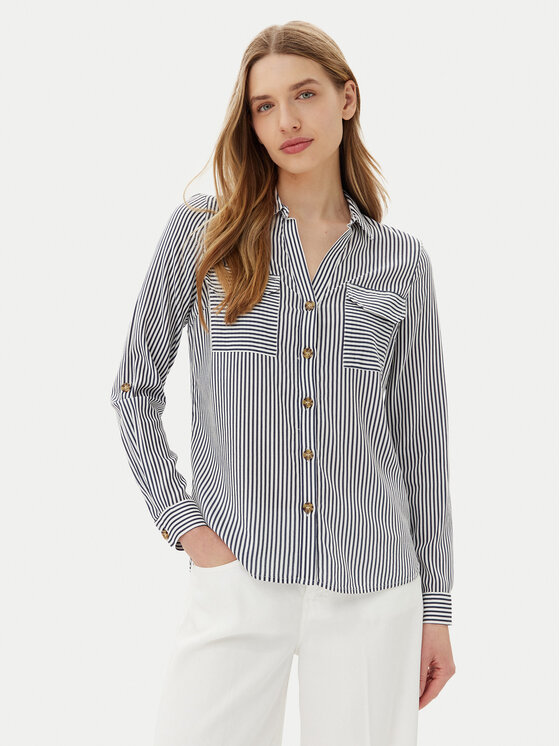 Vero Moda Vero Moda Cămașă Bumpy 10275283 Bleumarin Regular Fit