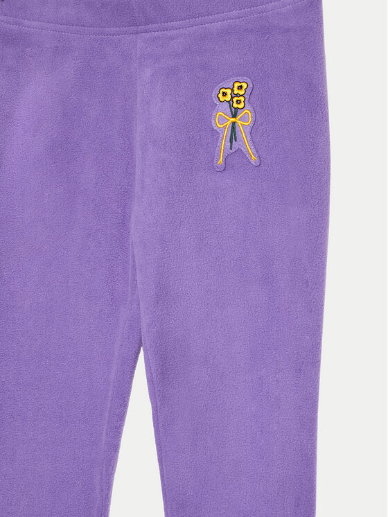 MINI RODINI Mini Rodini Pantaloni da tuta Winter Flowers 2471014545 Viola Regular Fit