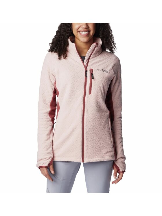 Columbia Columbia Bluza 205345 Różowy Regular Fit