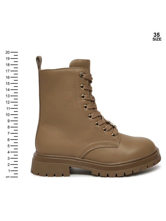 Tommy Hilfiger Tommy Hilfiger Ορειβατικά παπούτσια Lace-Up Bootie T3A5-33568-0092 S Καφέ
