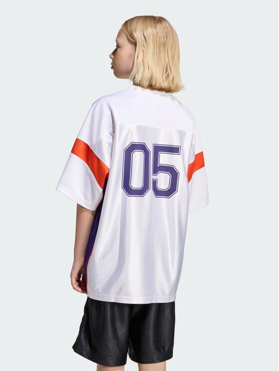 adidas adidas Koszulka techniczna Jude Bellingham Tee Biały Loose Fit