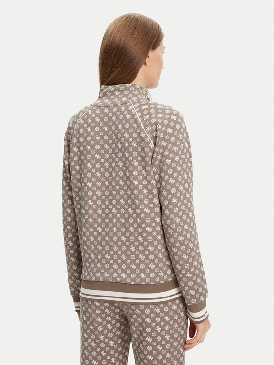 Guess Guess Bluza V5YQ03 KB212 Brązowy Regular Fit