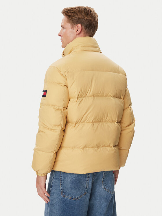 Tommy Jeans Tommy Jeans Vatovaná bunda Essential  DM0DM19786 Béžová Regular Fit