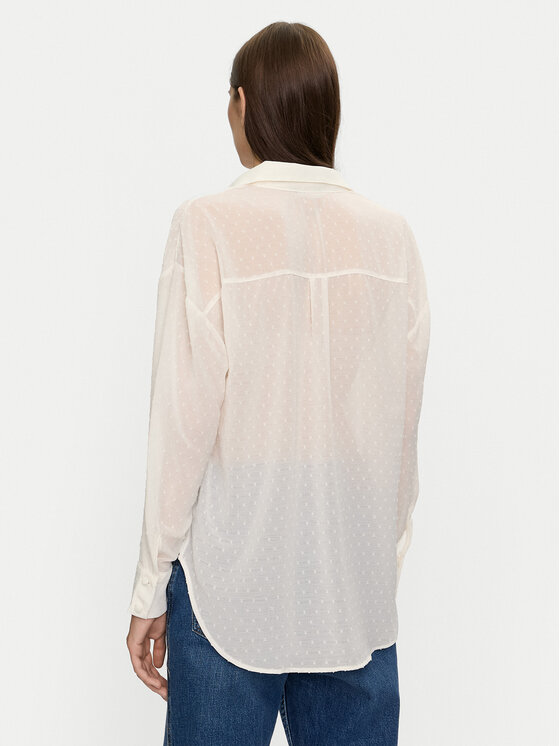 Brave Soul Brave Soul Πουκάμισο LSH-272DOBBIECRE Εκρού Regular Fit