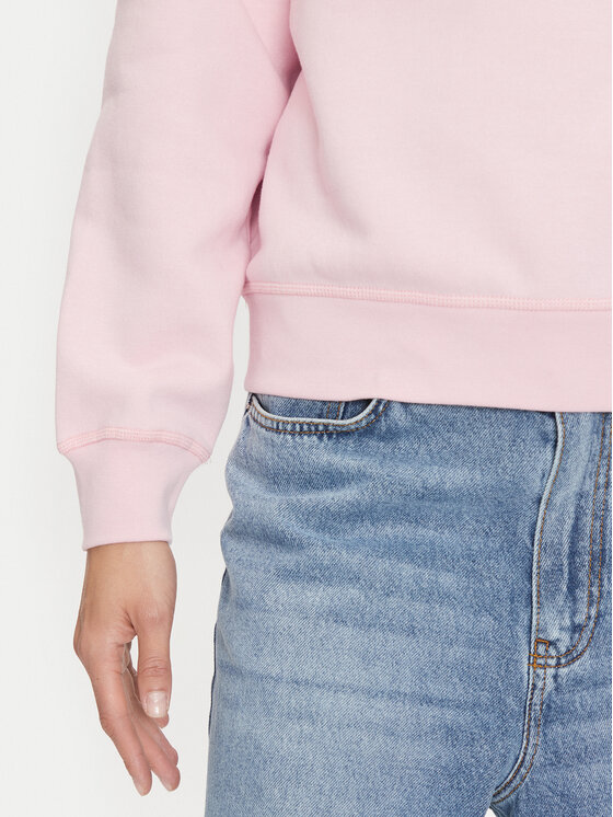 Tommy Hilfiger Tommy Hilfiger Bluza WW0WW41245 Różowy Relaxed Fit