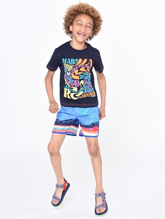 T-shirt W25590 D Blu scuro Regular Fit