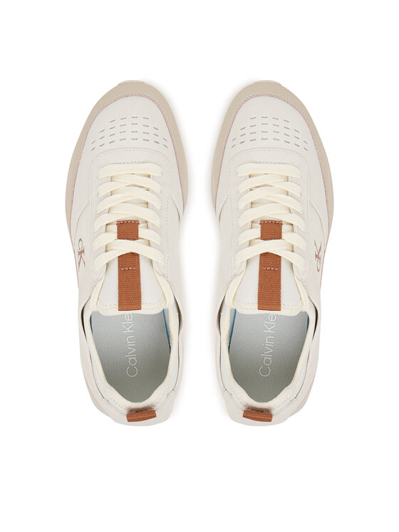 Calvin Klein Calvin Klein Tossud Retro Runner Sock Laceup Neo Mix HW0HW03250 Kreemjas