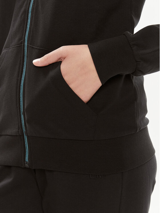 CMP CMP Majica dugih rukava 32D8016 Crna Regular Fit