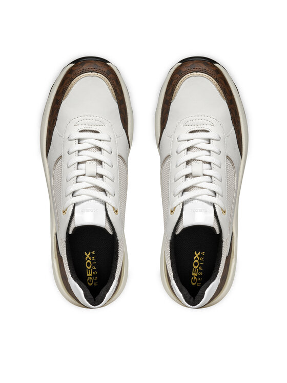 Geox Geox Sneakersy D Spherica Ec13 D45WAA 085AS C1352 Biały