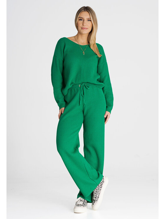 FIGL FIGLFIGL Completo maglietta e pantaloni M986 Verde Regular Fit