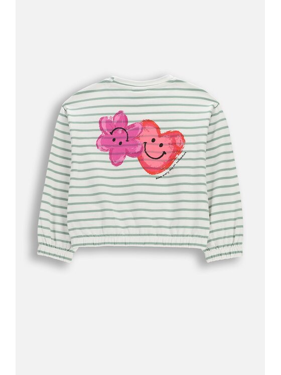 Coccodrillo Coccodrillo Longsleeve WC6143101RGK-011 Zielony Regular Fit