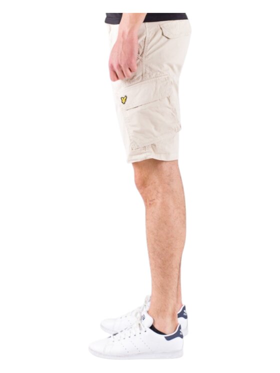 Lyle & Scott Lyle & Scott Szorty sh1816ita-002 Biały Regular Fit