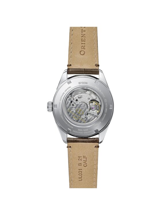 Orient Star Orient Star Zegarek RE-AV0139Y00B Brązowy