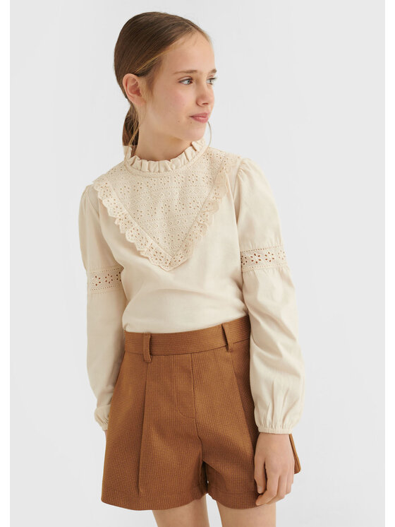 Blusa 7029 Beige Regular Fit