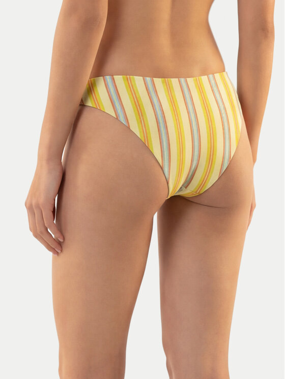 Seafolly Seafolly Dół od bikini Positano 40473-280 Żółty