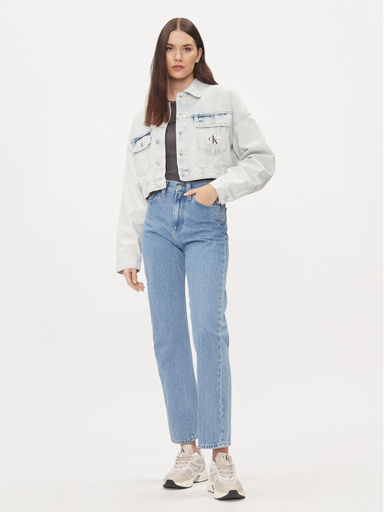 Calvin Klein Jeans Calvin Klein Jeans Jeans jakna J20J222874 Modra Oversize