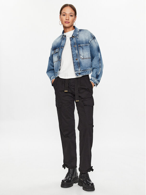 PINKO Pinko Παντελόνι υφασμάτινο 101786 A15L Μαύρο Regular Fit