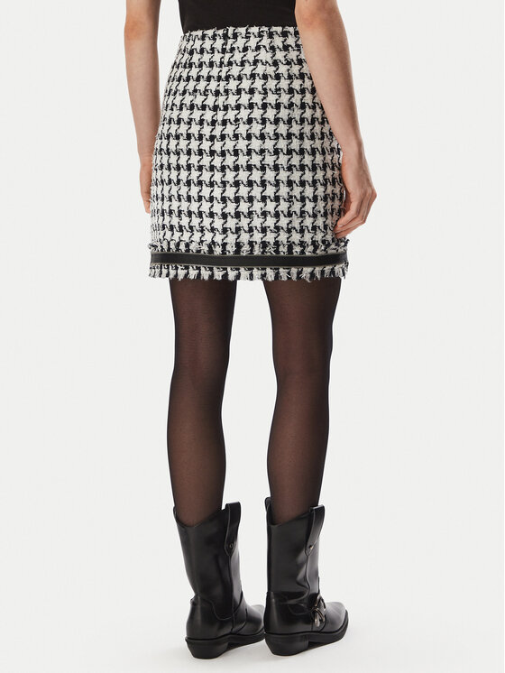 KARL LAGERFELD KARL LAGERFELD Mini sukňa B4W12013 Čierna Regular Fit