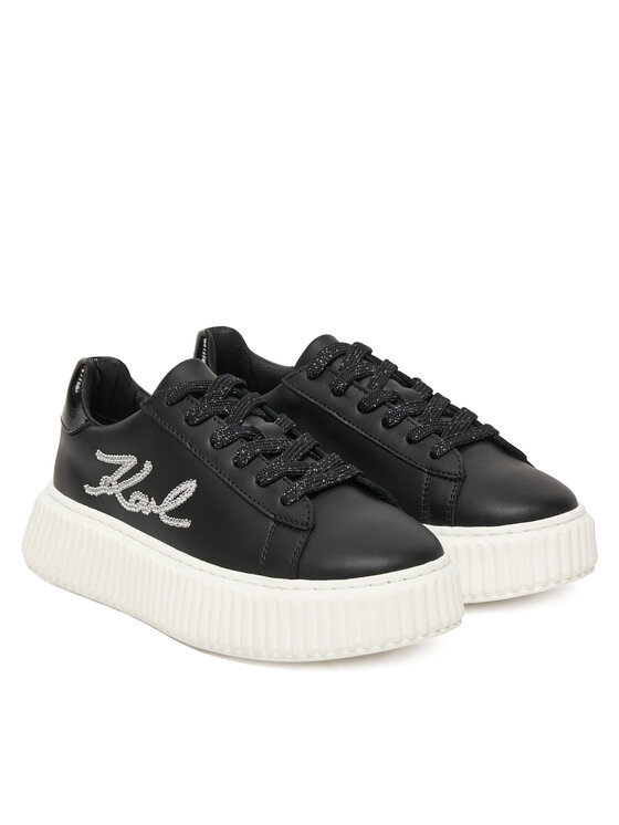 KARL LAGERFELD KARL LAGERFELD Laisvalaikio batai Z30978 M Juoda
