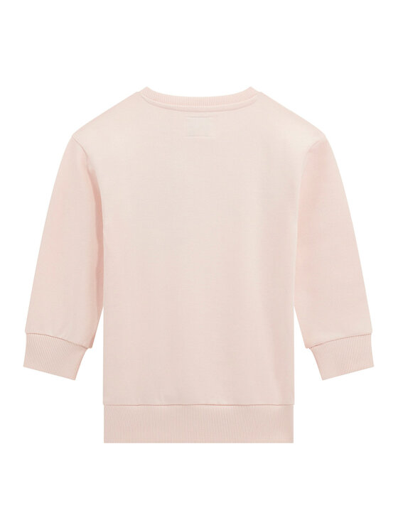 Guess Guess Mikina K5BK10 KAD74 Růžová Regular Fit