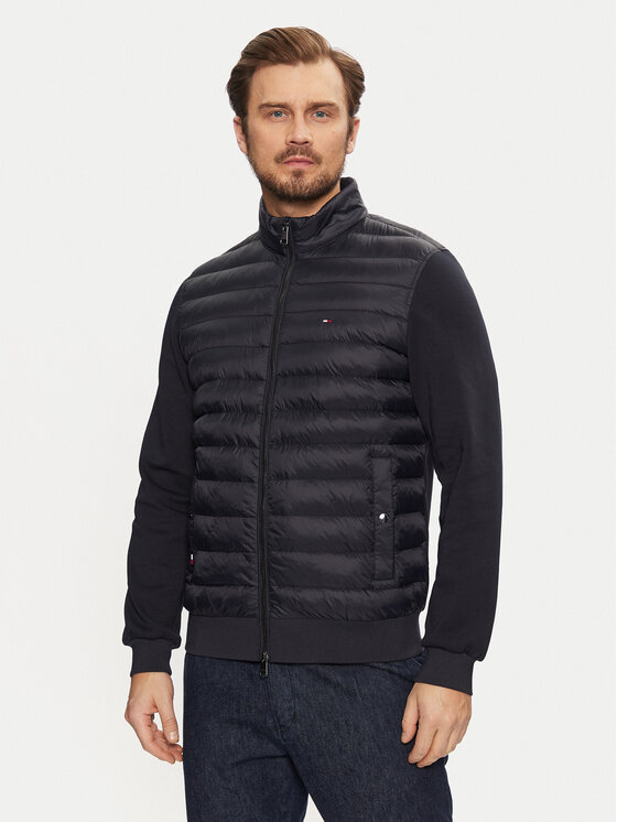 Tommy Hilfiger Tommy Hilfiger Átmeneti kabát MW0MW37461 Sötétkék Regular Fit