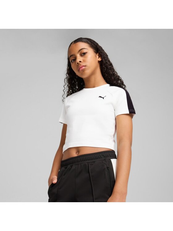 Puma Puma T-Shirt 629900 Biały Regular Fit