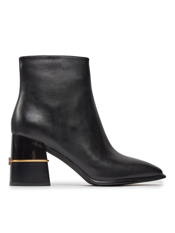 Tory Burch Tory Burch Polokozačky Leather Ankle Boot 75Mm 155490 Černá