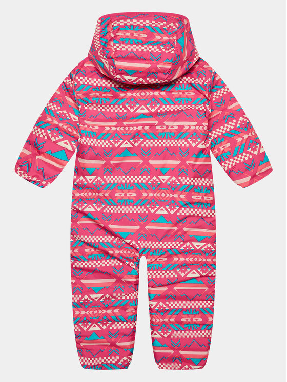 Columbia Columbia Žiemos kombinezonas Powder Lite™ Reversible Bunting 1864021 Rožinė Regular Fit