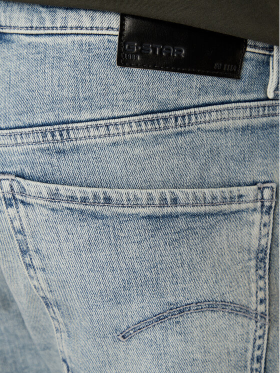 G-Star Raw G-Star Raw Džínsové šortky Mosa D24430-E205 Modrá Straight Fit