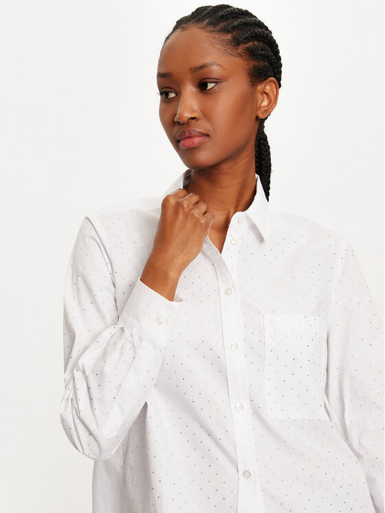 OUI OUI Košulja 89529 1340707 Bijela Regular Fit