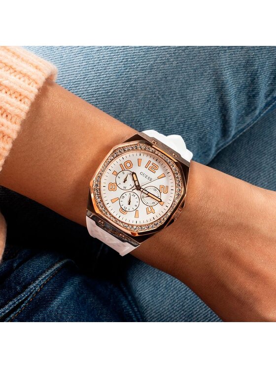 Guess Guess Hodinky GW0694L3 Růžové zlato